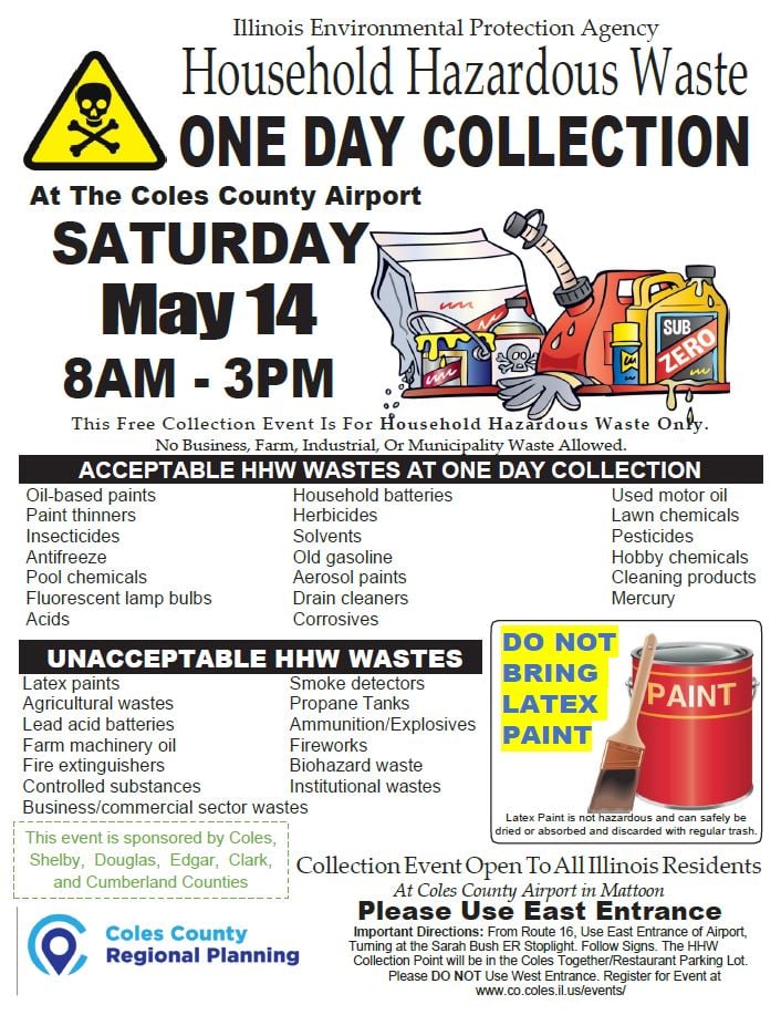 EastCentral Illinois Household Hazardous Waste Event